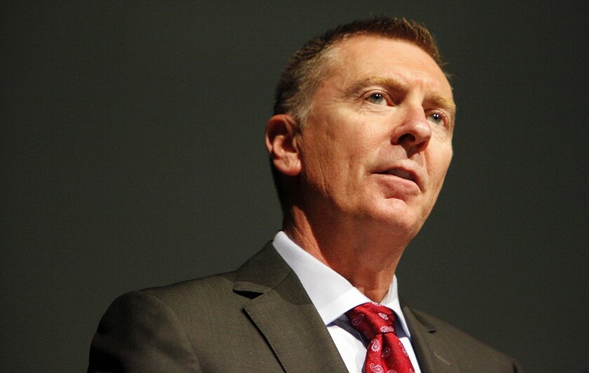 LAUSD Supt. John Deasy says California's law allowing 50% of parents to force changes at struggling schools won't apply to the district this year because of a federal waiver.