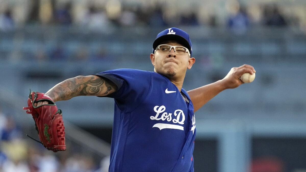How Julio Urías, who once struggled to see, became Dodgers' ace - Los  Angeles Times
