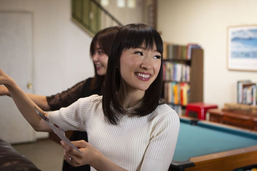 Marie Kondo in TIDYING UP WITH MARIE KONDO on Netflix.