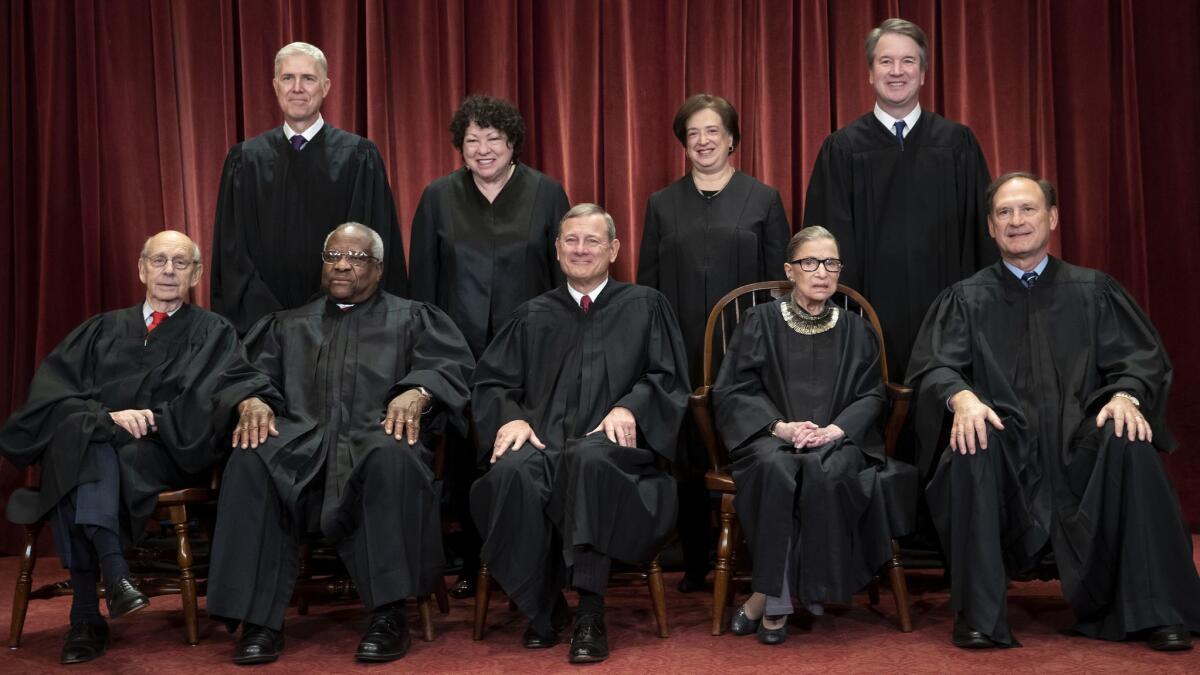 In its recent term, the Supreme Court did a good deal to dispel the idea that the justices always vote in partisan blocs.