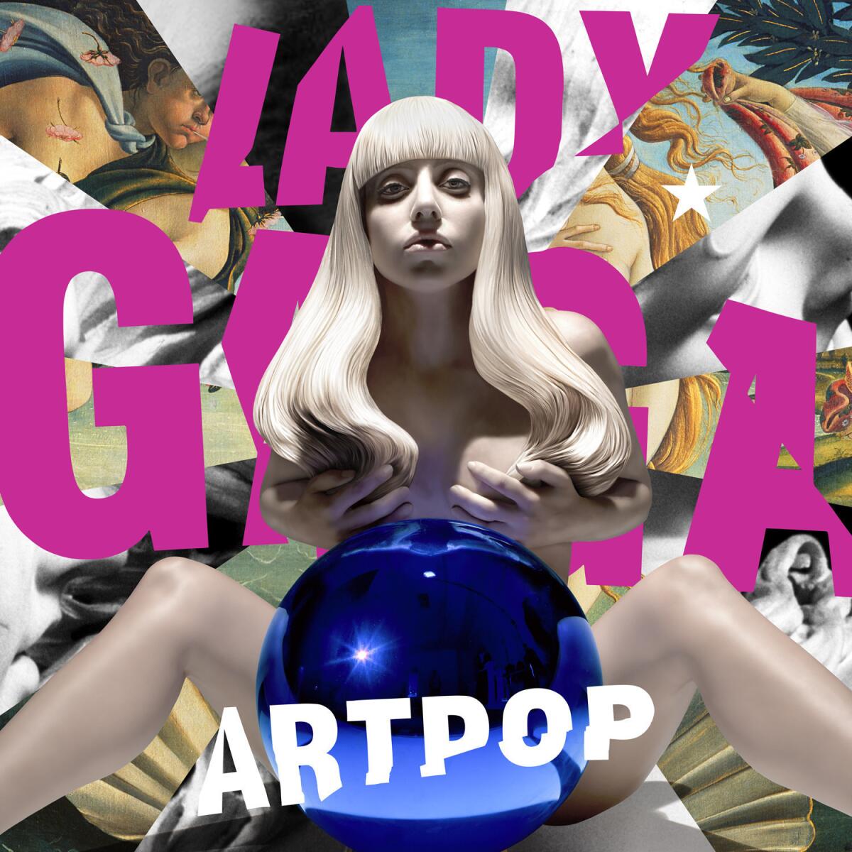 The album cover of Lady Gaga's "Artpop."