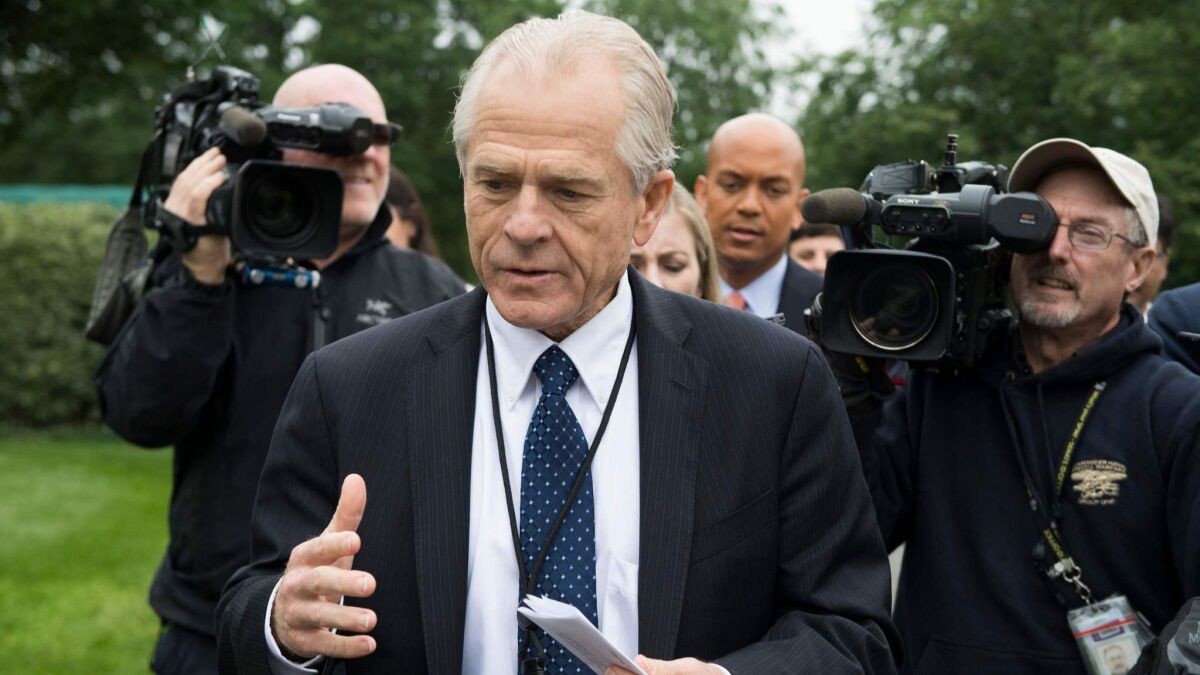 White House  trade advisor Peter Navarro is said to be spearheading the push to limit Chinese access to American capital.