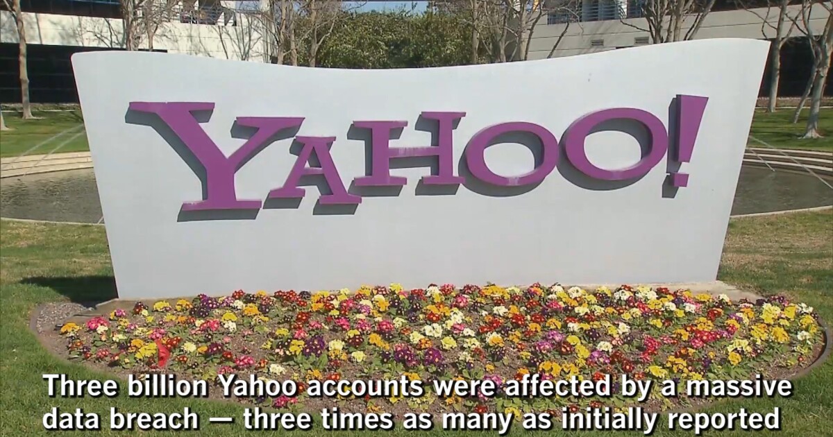 Yahoo Says Every Account — All 3 Billion Of Them — Was Affected By 2013 Breach Los Angeles Times 0001