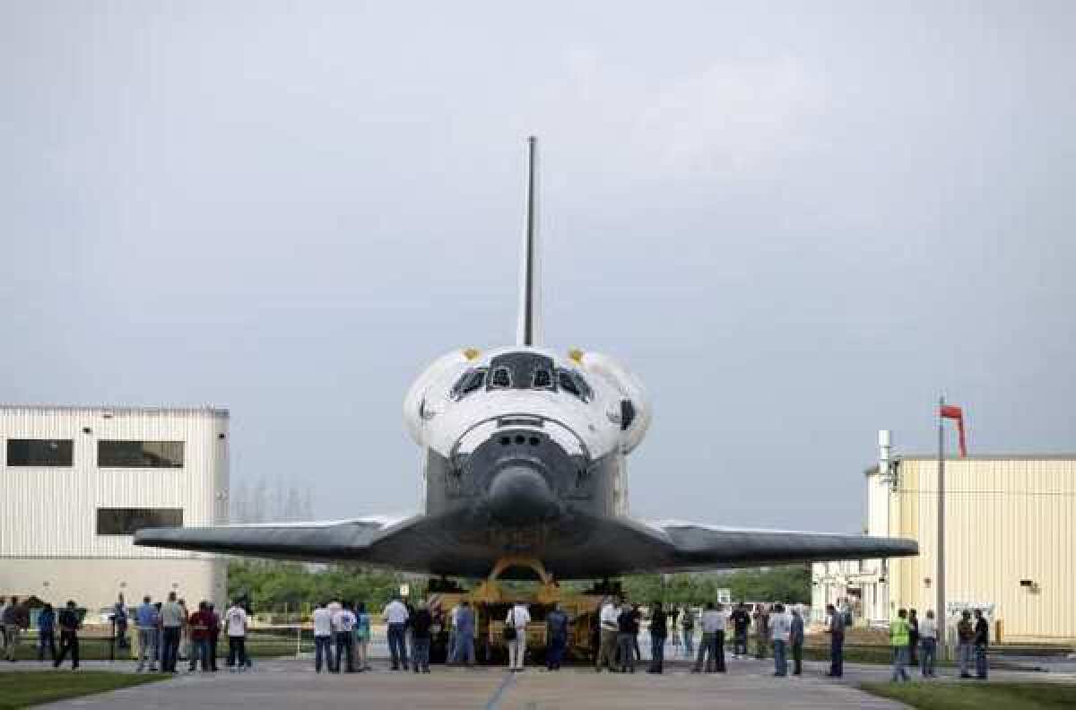 Moving the space shuttle Atlantis to its new home in Florida next month won't be as difficult as Endeavour's recent journey through Los Angeles, but it still presents challenges.