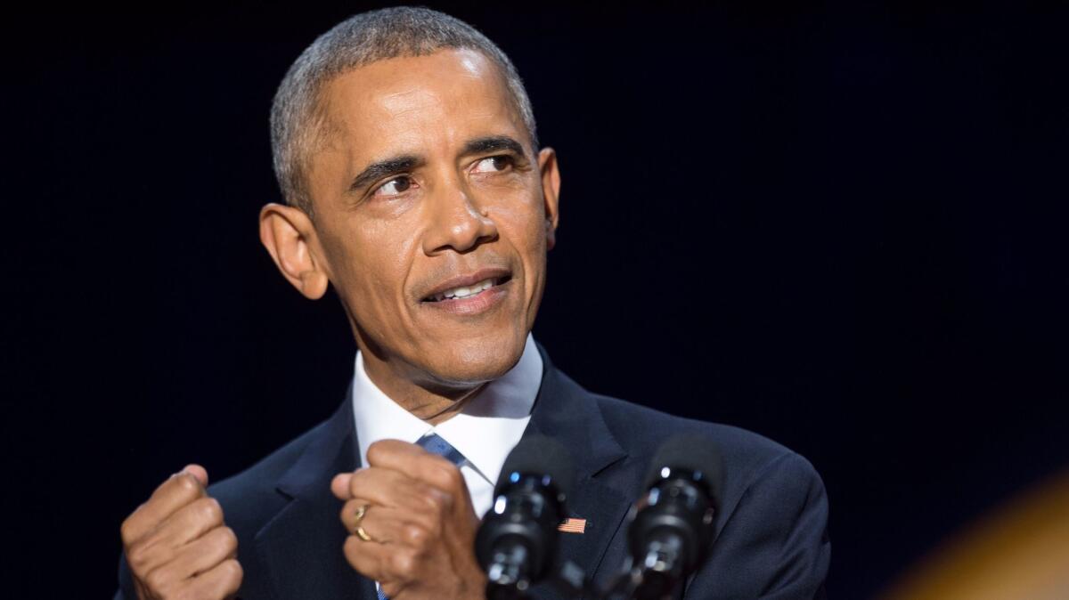 President Obama in his farewell address urged listeners unhappy with their representatives to "run for office yourself.” (Zbigniew Bzdak / TNS)