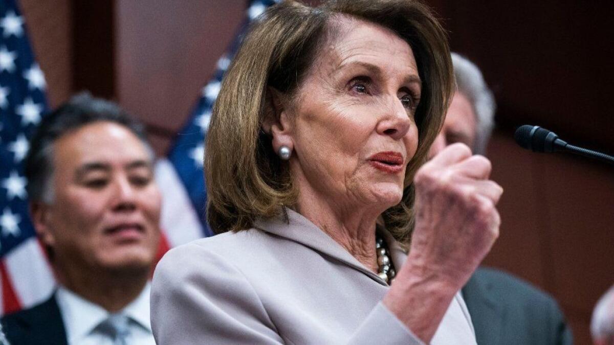 “Let’s see where the facts take us," House Speaker Nancy Pelosi reportedly urged fellow Democrats.