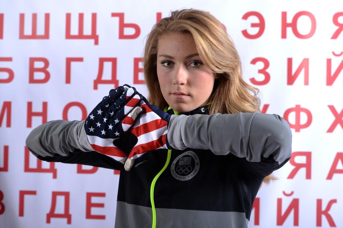 U.S. skier Mikaela Shiffrin has reportedly beaten some members of the men's team while training for this weekend's season opener for the World Cup circuit.