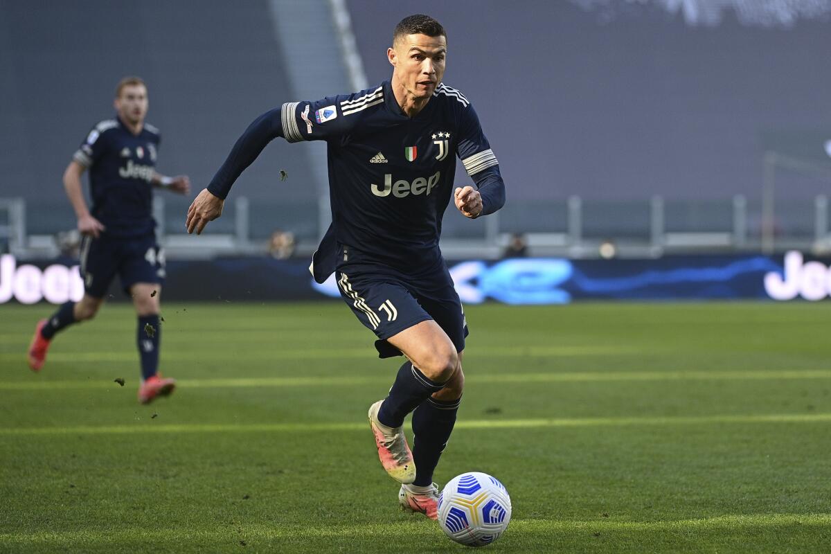 Juventus' Cristiano Ronaldo