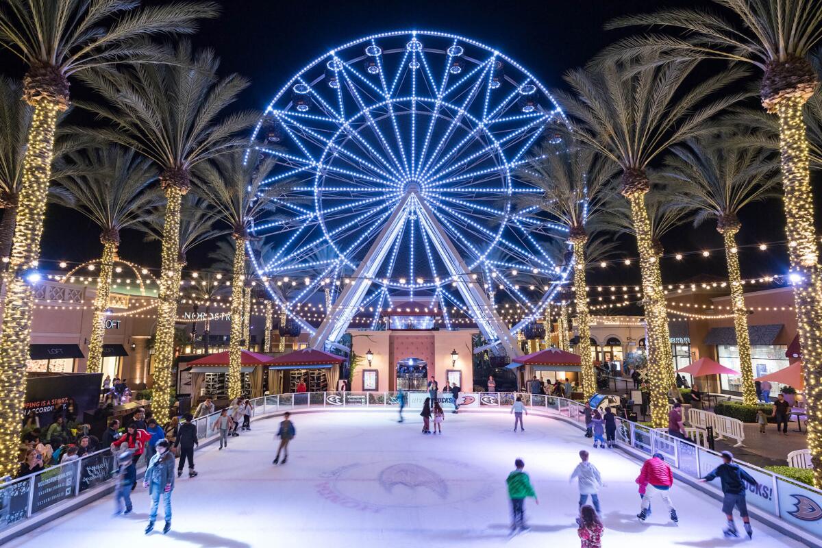 A view of the Irvine Spectrum Center ice rink, which next reopens in November 2022.