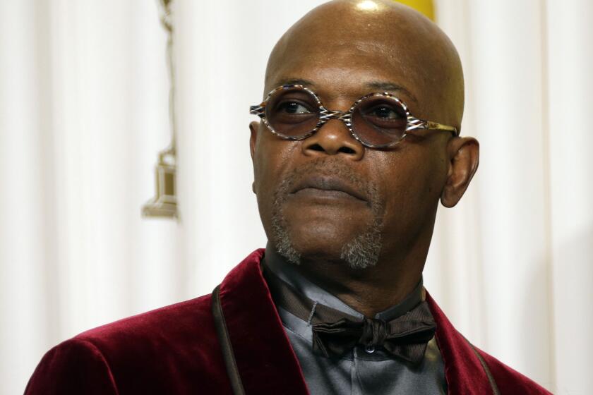 Samuel L. Jackson, shown here at the 2013 Academy Awards, is reportedly in talks to star in "The Black Phantom."