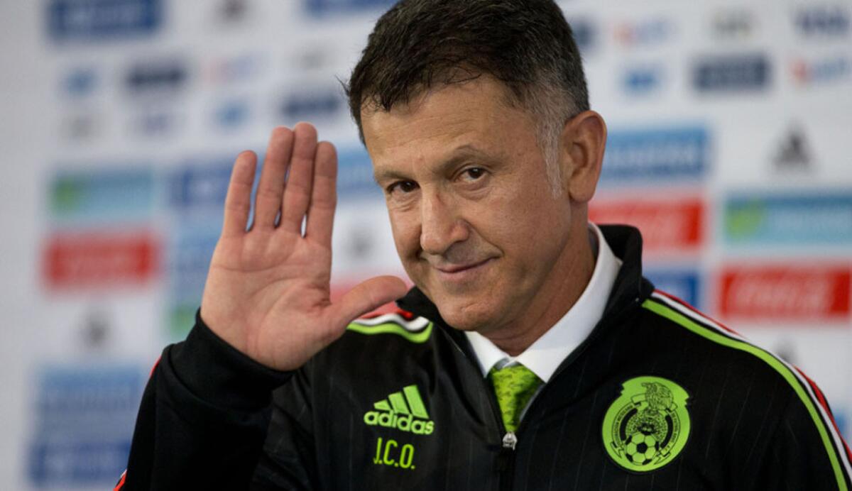 Juan Carlos Osorio, entrenador de México.