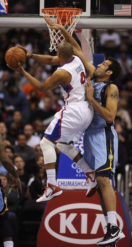 Randy Foye, Hamed Haddadi