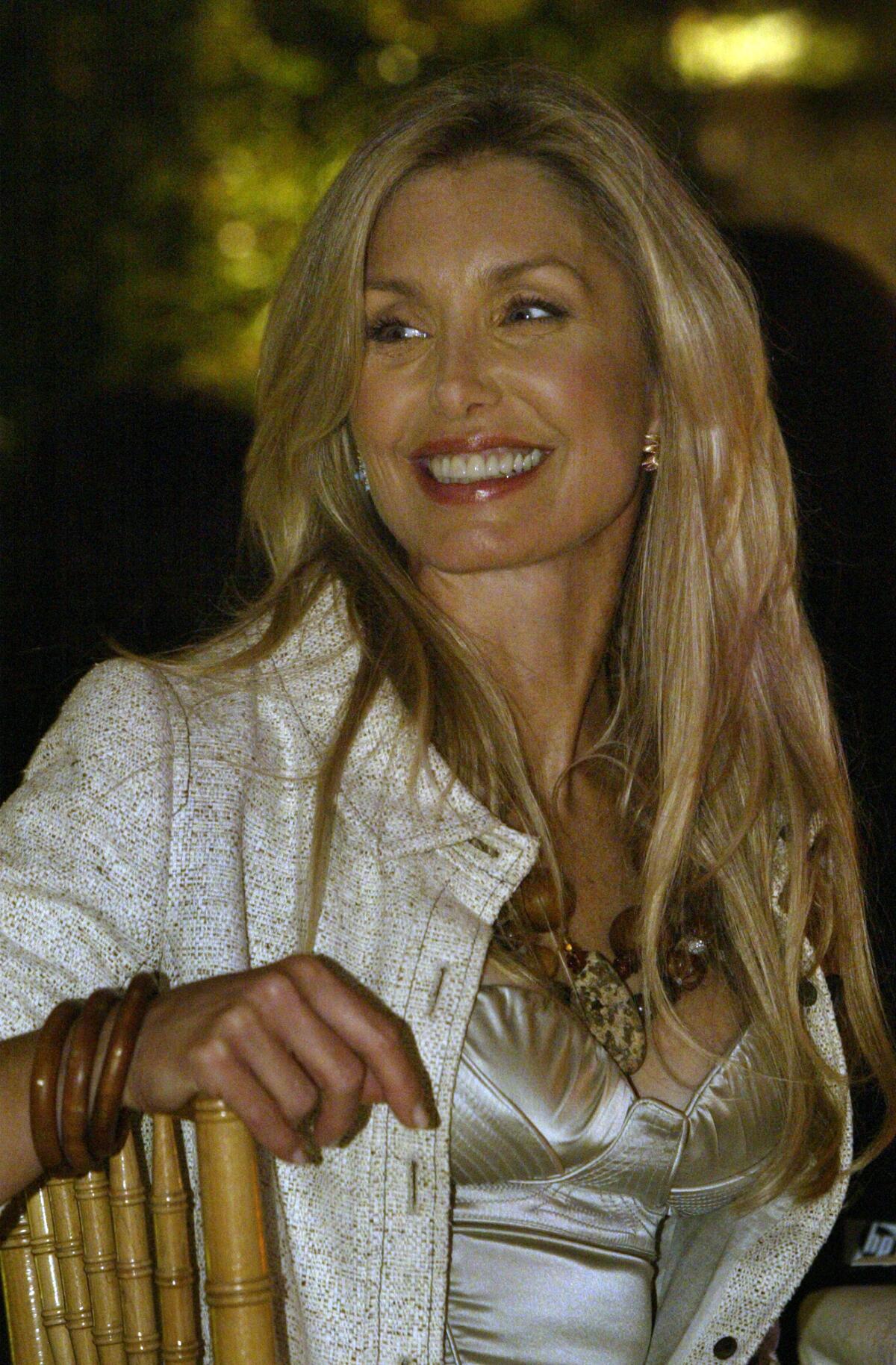 Fundraiser for The Rape Foundation at the home of actress Heather Thomas 