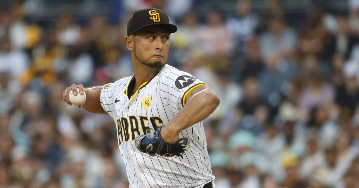 Padres place Yu Darvish on IL with neck tightness