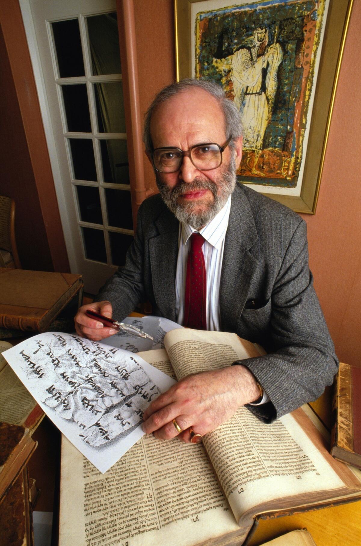 Geza Vermes was known for his skillful translations of the Dead Sea Scrolls, which were first discovered in 1947 and contain the earliest known versions of the Hebrew Bible.