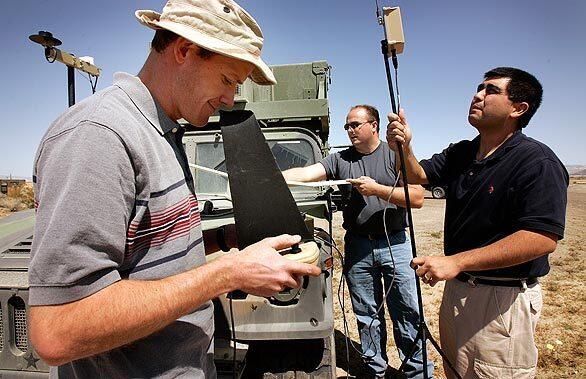 World's smallest missile being tested in the Mojave Desert