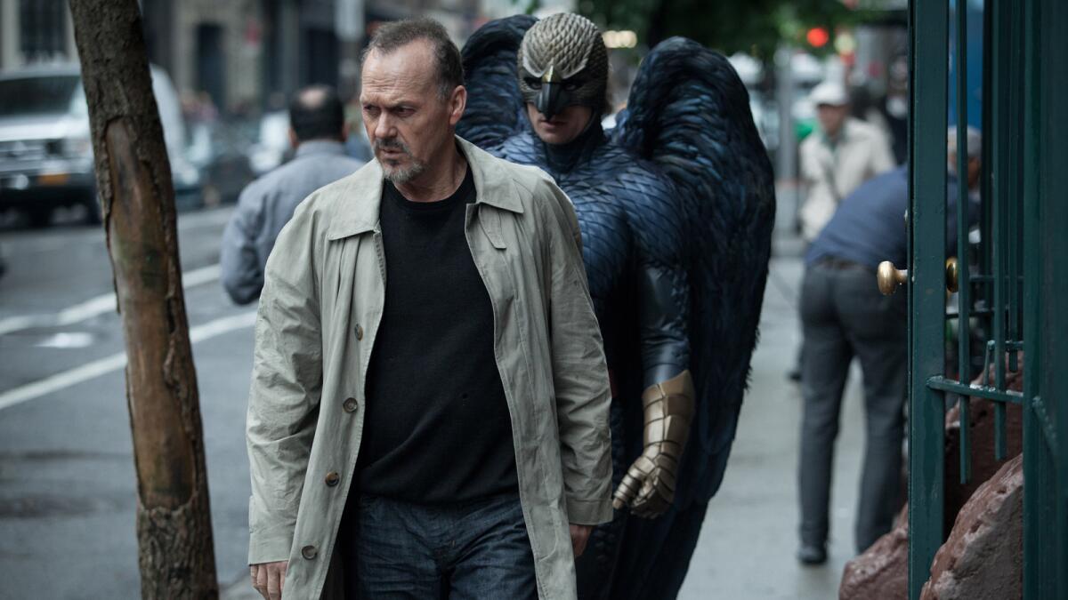 Michael Keaton may never be better than his role in "Birdman," which is brilliant on several levels as it presents a scathing look at the cult of celebrity.