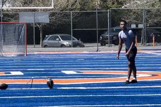 Ryon Sayeri of Chaminade is one of a large group of outstanding kickers for the upcoming football season.