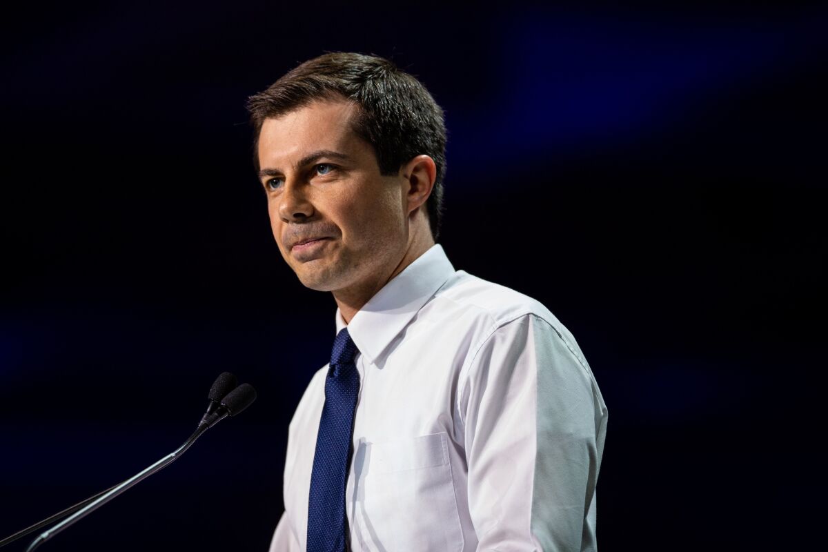 Presidential candidate Pete Buttigieg