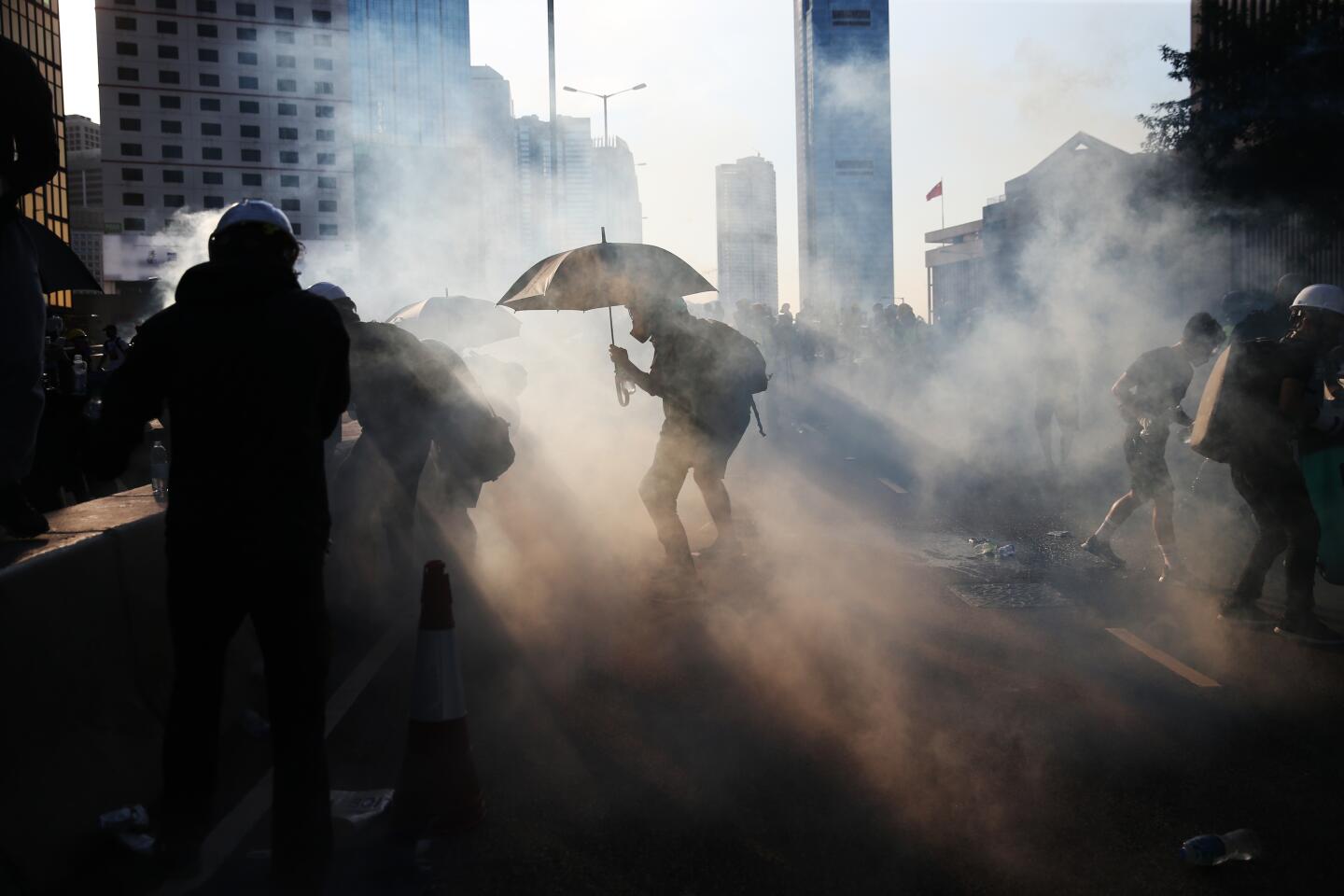 Unrest and chaos in Hong Kong