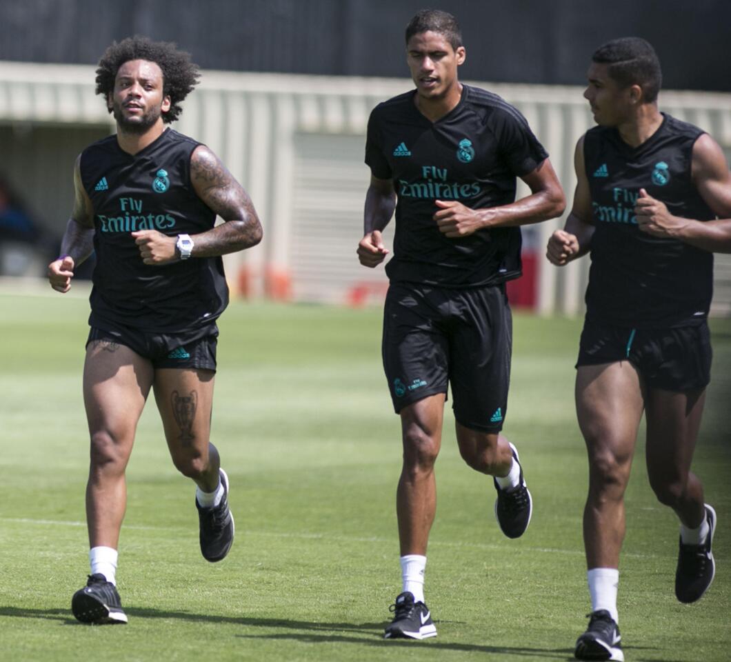 ENTRENAMIENTO DEL REAL MADRID EN EE.UU. PREVIO A COPA INTERNACIONAL DE CAMPEONES