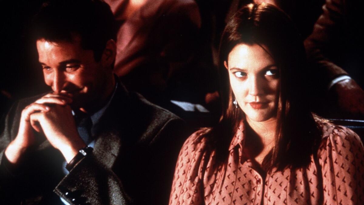 Noah Wyle and Drew Barrymore in "Donnie Darko." (Dale Robinette / NewMarket Films)