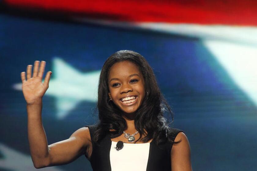 Gabby Douglas, three-time Olympic gold medalist, announces 2024 comeback to  competitive gymnastics - Boston News, Weather, Sports