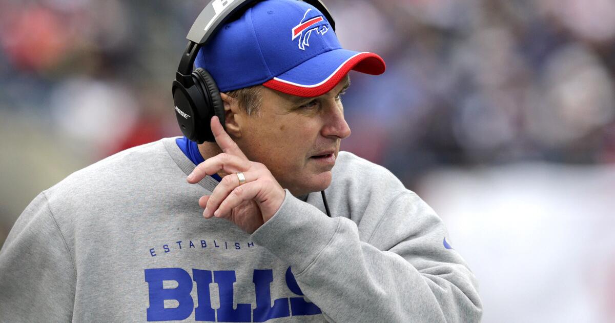 Doug Marrone opts to step down as Buffalo Bills coach - Los Angeles Times