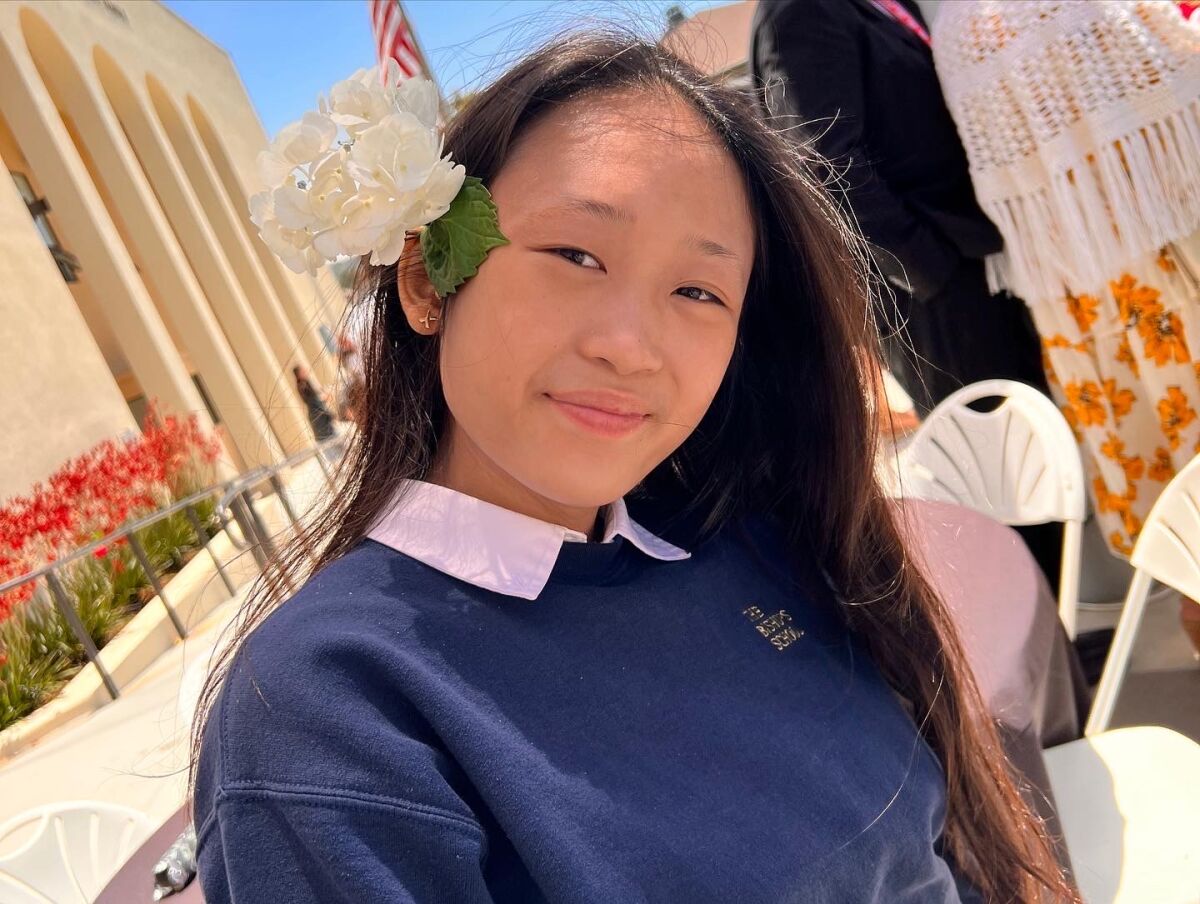 Kasie Leung, 16, an incoming senior at The Bishop’s School, won a silver medal for her short story.