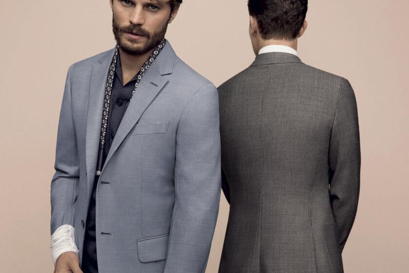Actor Jamie Dornan, seen in a Zegna Couture campaign, will play the sexy billionaire Christian Grey in "Fifty Shades of Grey,"