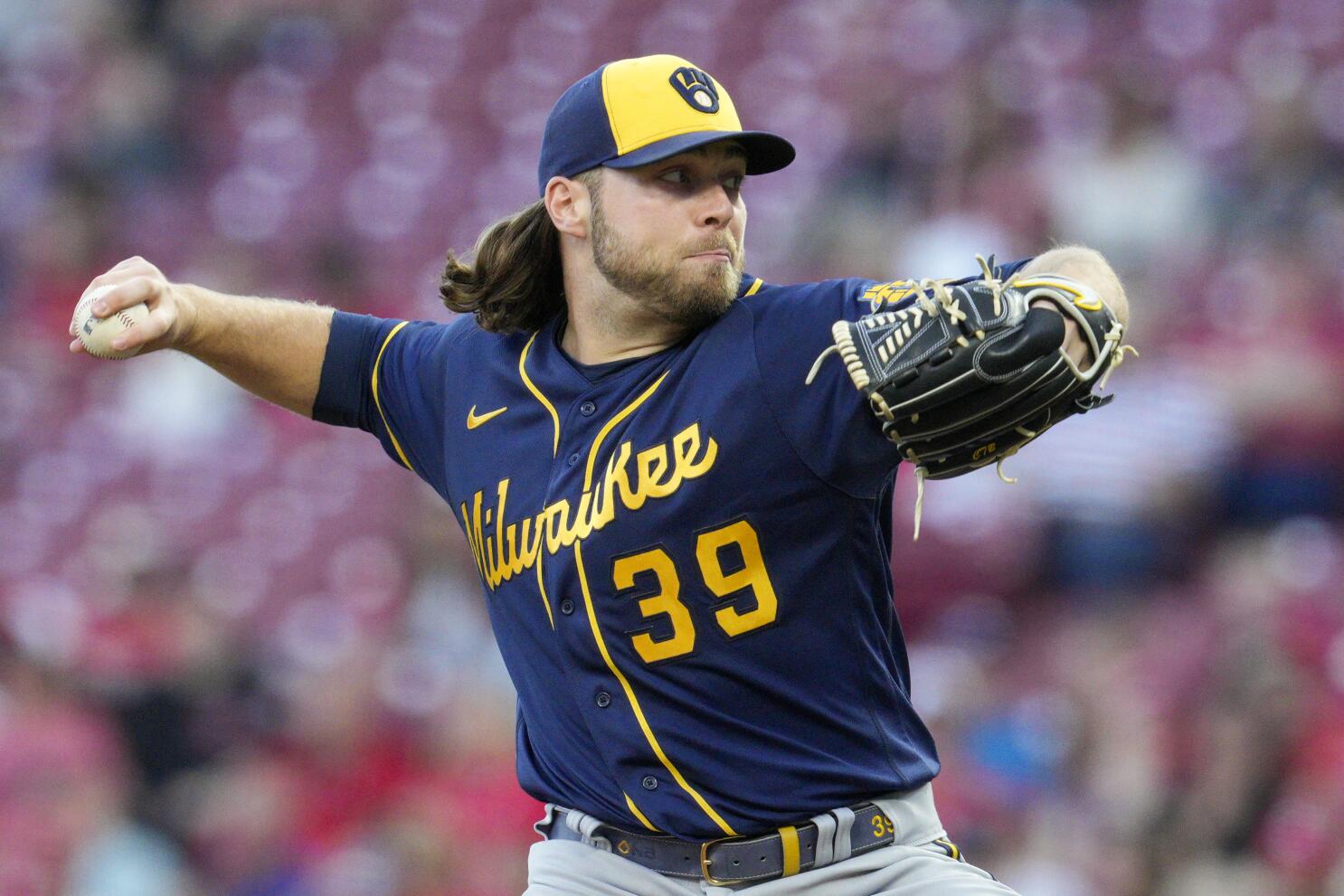 Brewers ace Corbin Burnes talks about his success with spin and
