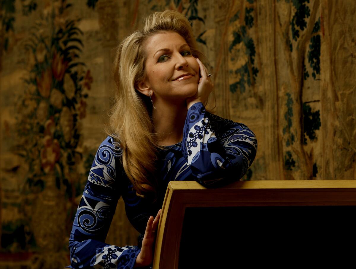 Mezzo-soprano Joyce DiDonato, photographed at the Dorothy Chandler Pavilion in 2009, will perform the national anthem at Game 7 of the World Series in Kansas City.