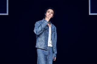 BTS member Jin performs solo at Honda Center