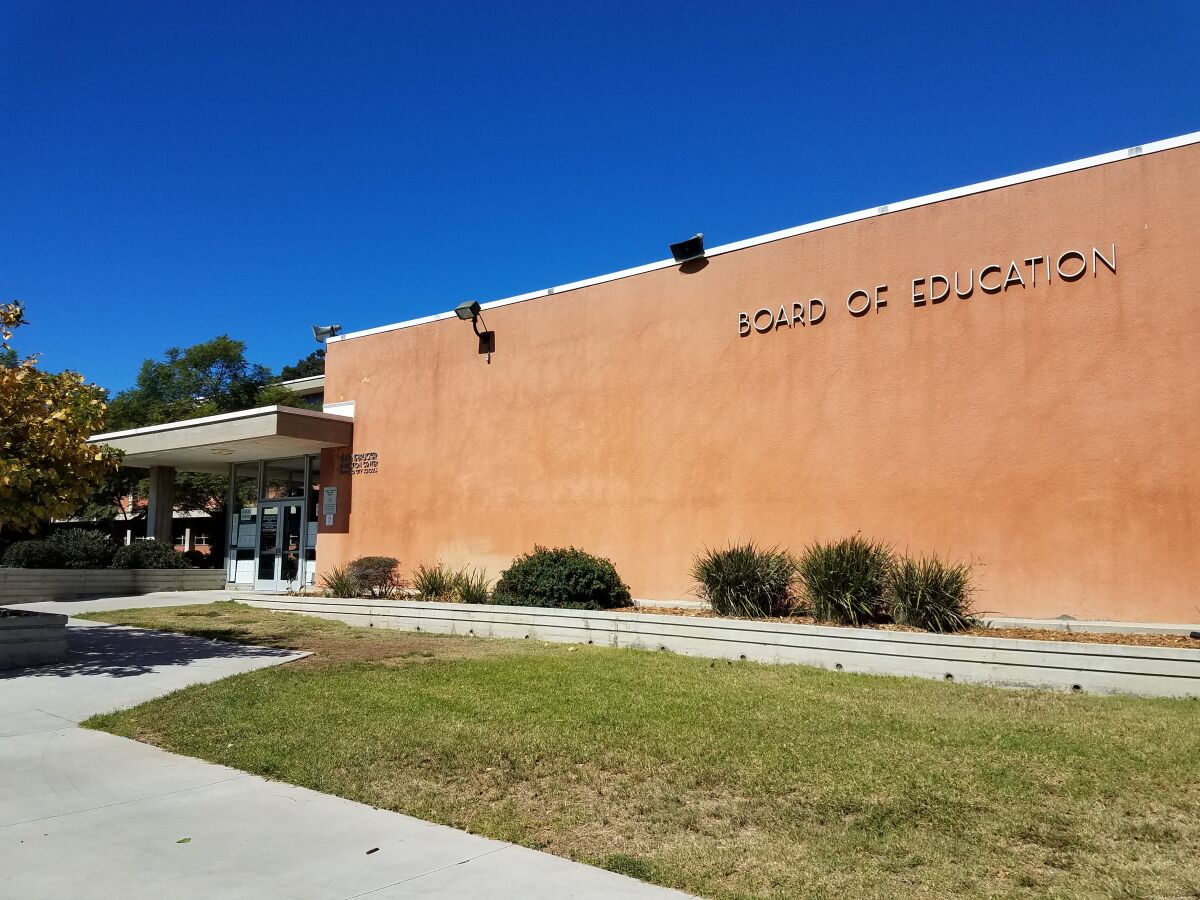 San Diego Unified School District headquarters.