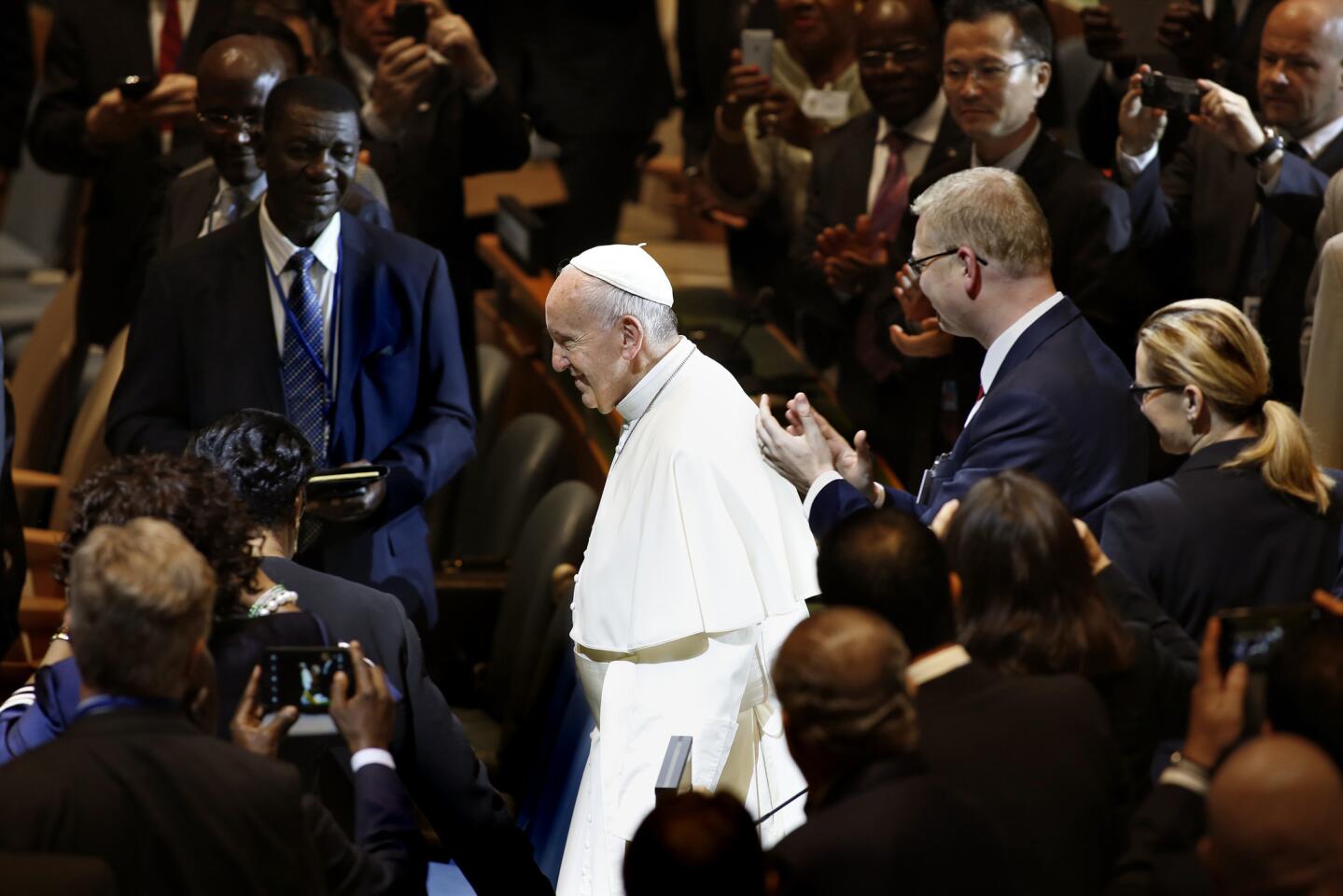 Pope Francis at United Nations