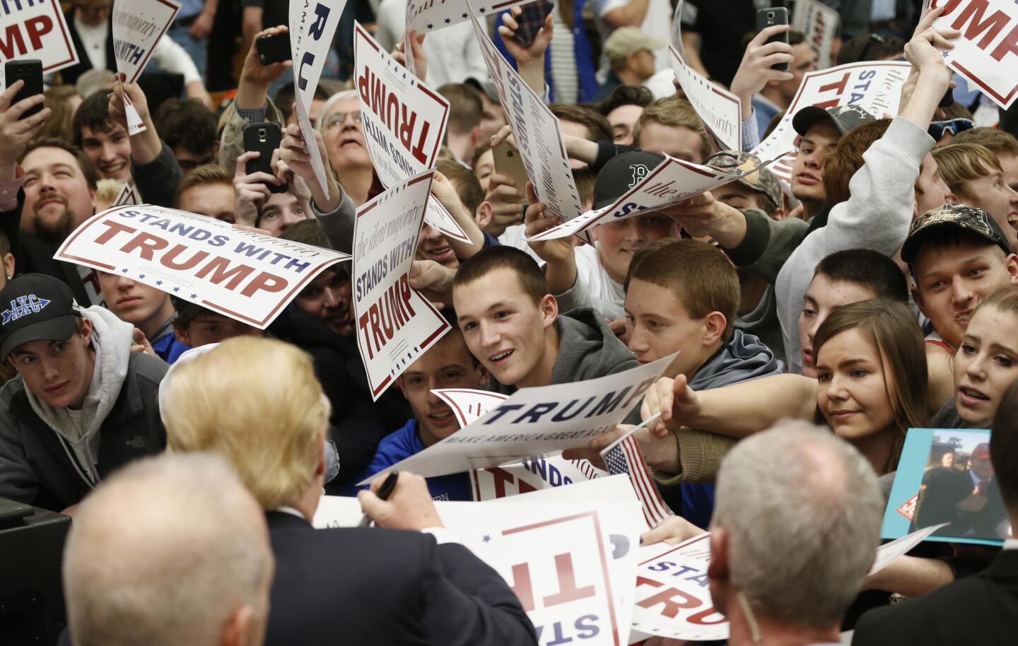 Donald Trump campaigns in Virginia