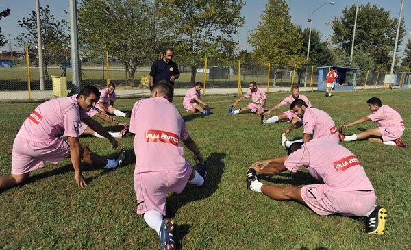 The amateur Voukefalas soccer club in Greece now practices in pink jerseys featuring logos such as Villa Erotica and Soula's House of History after accepting sponsorship offers from brothels. Though prostitution is legal in Greece, the shirts have been banned during games because of their suggestive nature. Another team, Paleopyrgo, paired up with a funeral home and now plays ball in black shirts emblazoned with crosses.