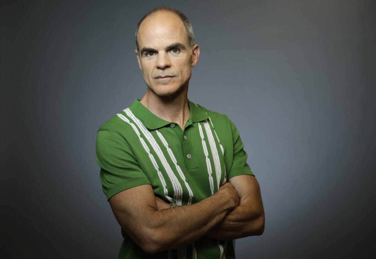 Michael Kelly, who stars in "House of Cards" and "Jack Ryan," is photographed for the Los Angeles Times Emmy Contender Web Chats.