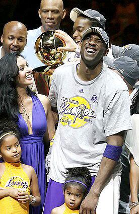 Kobe and family