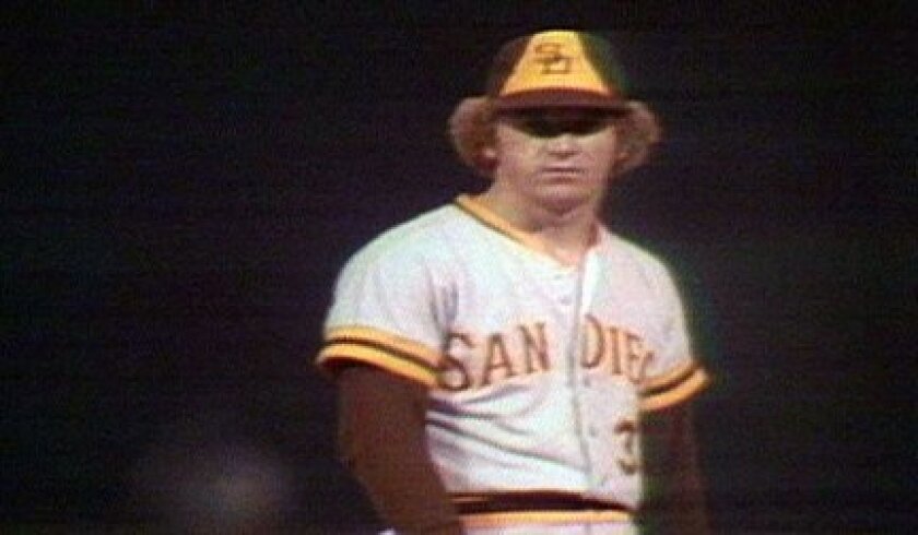 The Padres' Randy Jones earned a spot in the 1975 All-Star Game by going 11-6 with a 2.25 ERA during the first half of the season.