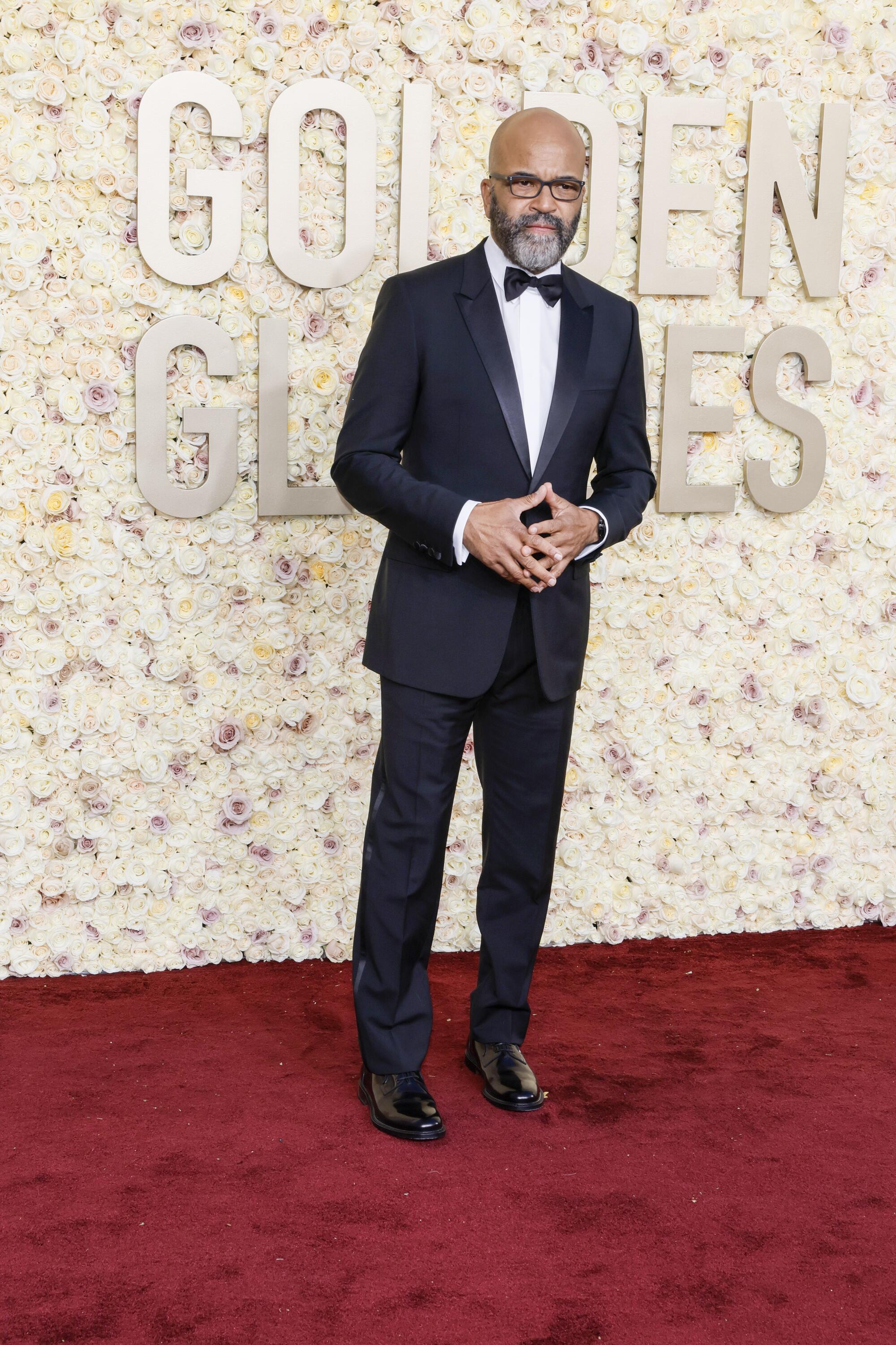 Jeffrey Wright attends the 81st Golden Globe Awards held at the Beverly Hilton.