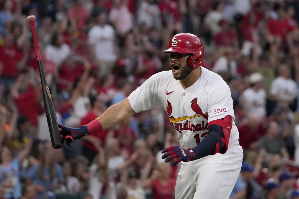 Nolan Gorman records first career MLB hit for St. Louis Cardinals