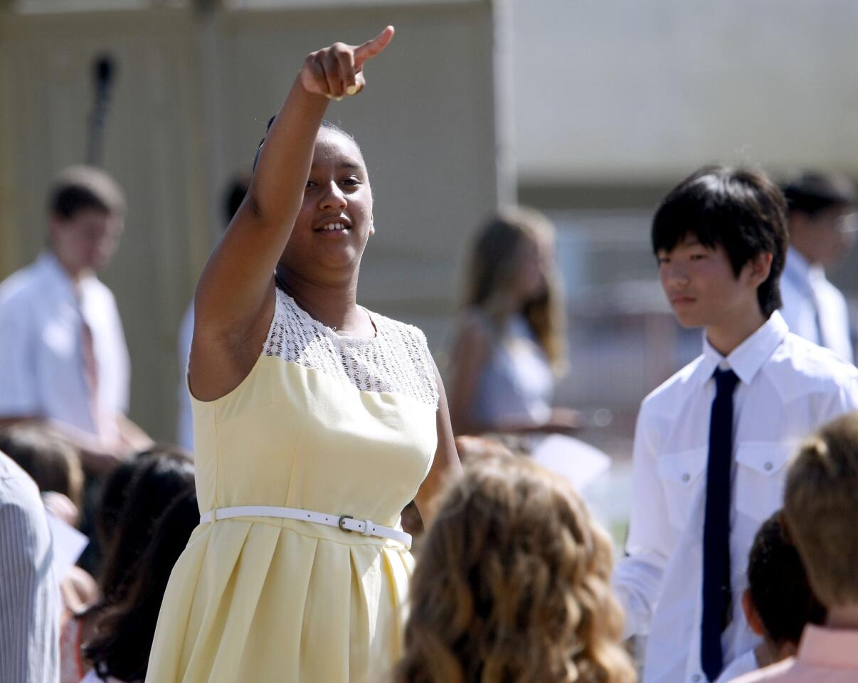 Photo Gallery: La Canada High School 7/8 8th grade promotion ceremony