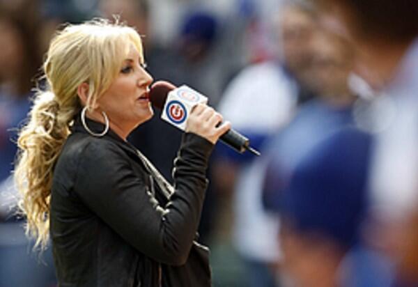 Lee Ann Womack for the Chicago Cubs