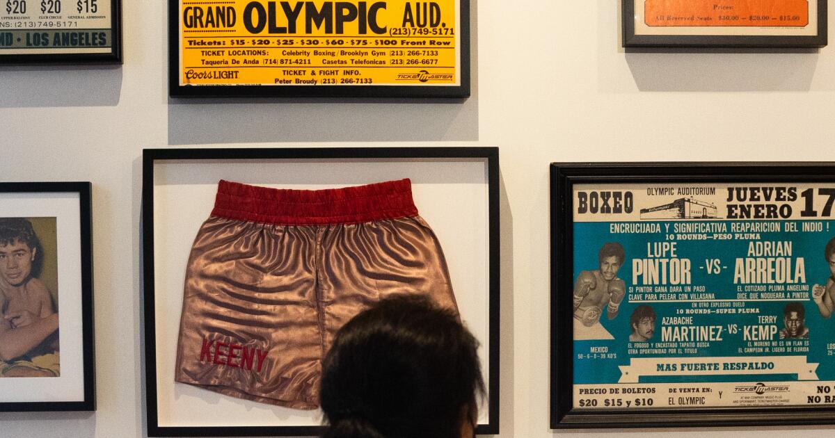 Memories from a bygone era take center stage at the Olympic Auditorium ... Olympic auditorium la