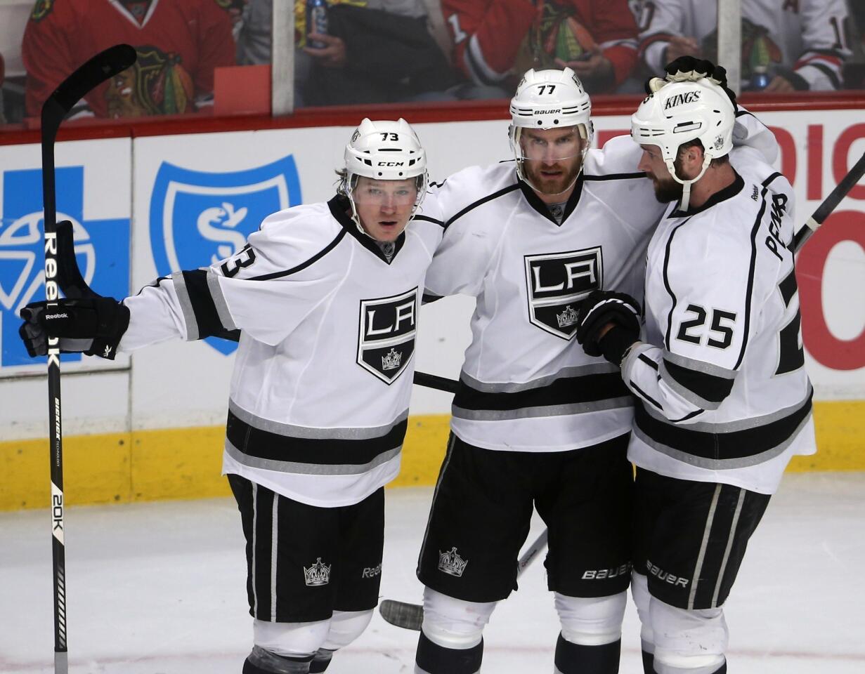 Tyler Toffoli, Jeff Carter, Dustin Penner