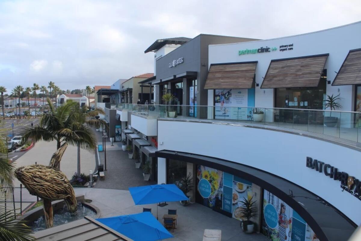 Del Mar Highlands Town Center in March 2021.