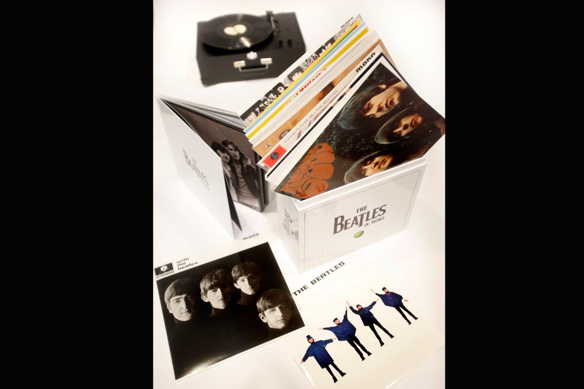 The Beatles' new 11 volume "Beatles in Mono" box set.