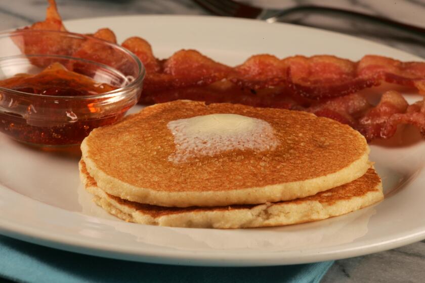 Cornmeal pancake recipe.