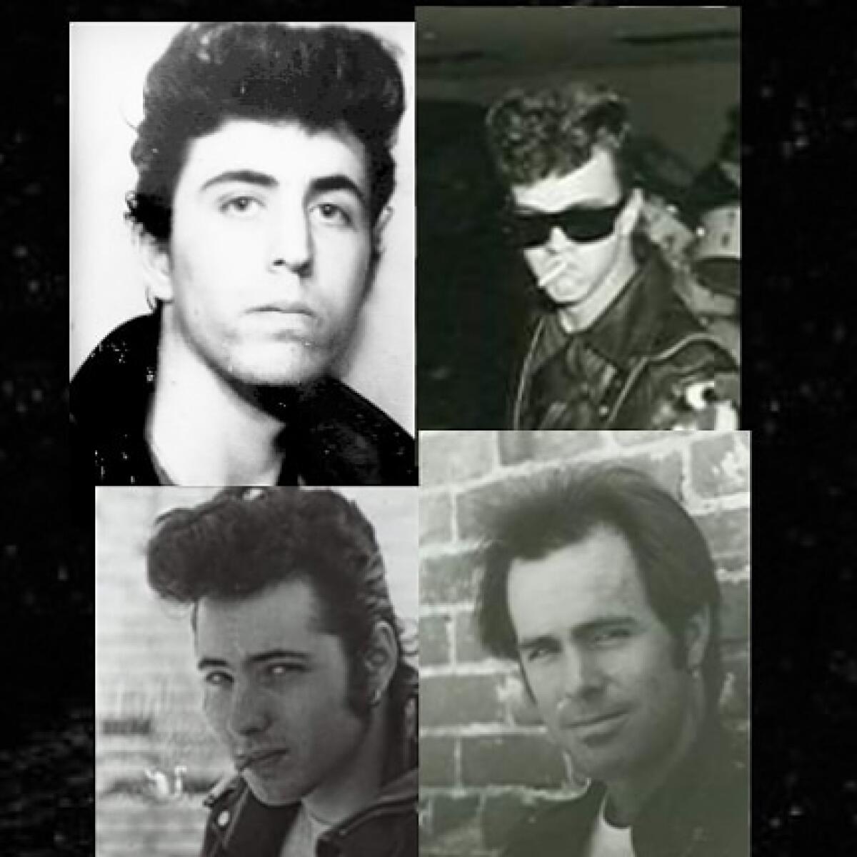 The original Earwigs alignment: Michael Ubaldini, Dave Reed, Ashton Rands and Tom Hughes.